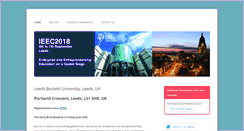 Desktop Screenshot of ieec.co.uk