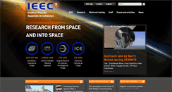 Desktop Screenshot of ieec.cat